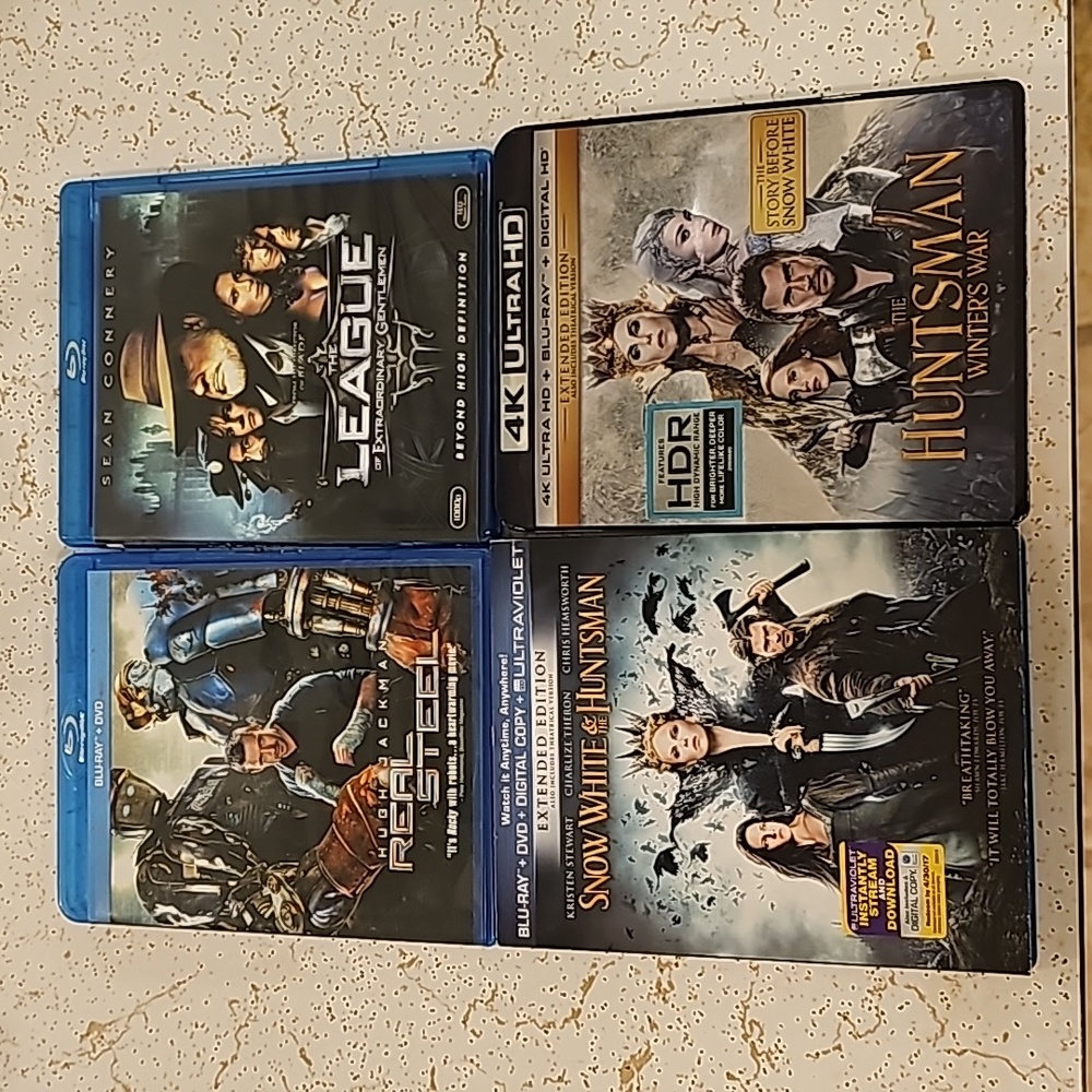 Bundle of 4 Movies
